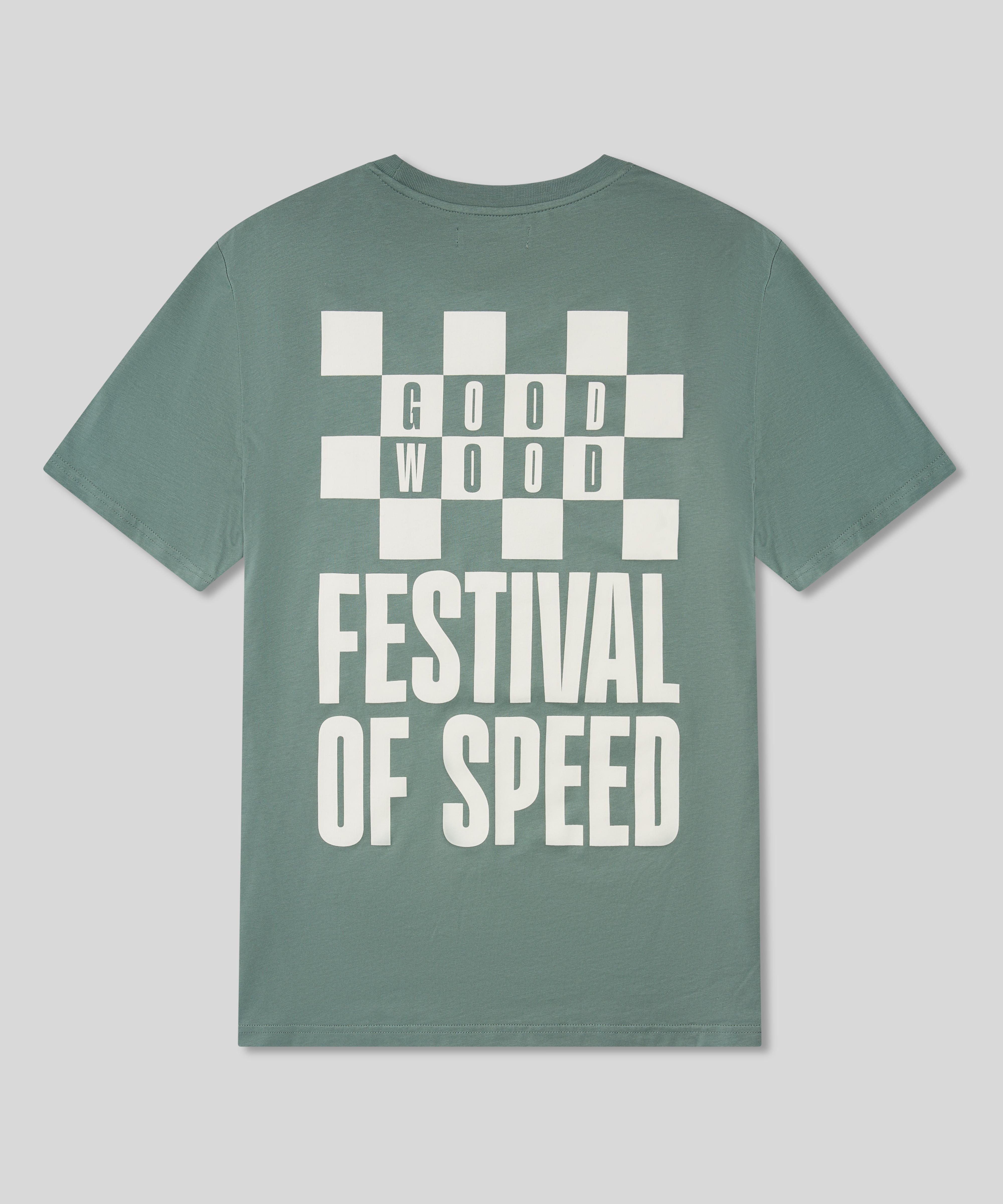 Goodwood Festival of Speed Bold Chequer Flag T-Shirt